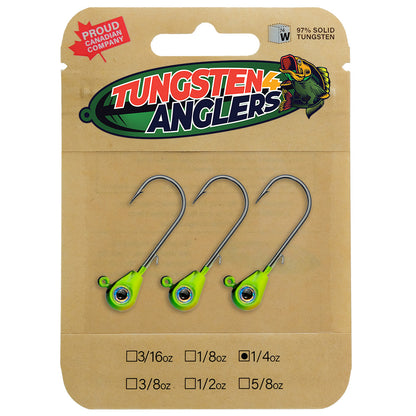 Tungten Bomb Jig Head